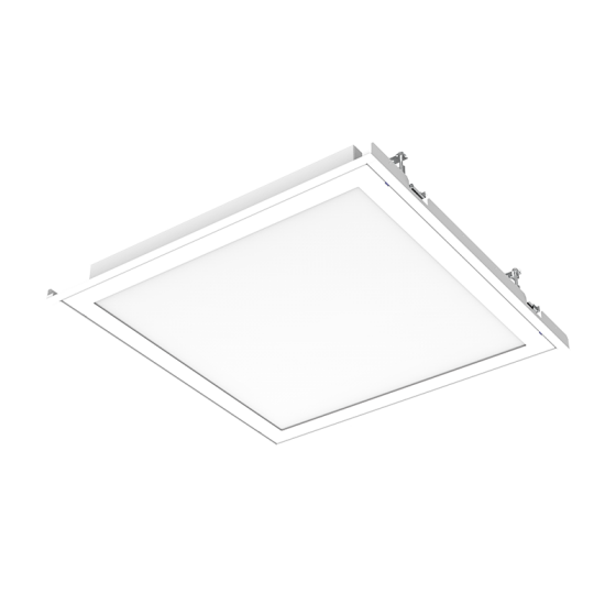 Светодиодный светильник VARTON для потолка Албес (Ингермакс) 600х600 35 Вт 4000 К IP65 с защитным силикатным стеклом аварийный автономный постоянного действия